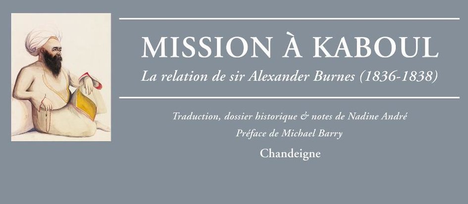 Couverture du livre : Misison à Kaboul, de Sir Alexander Burnes - JPEG